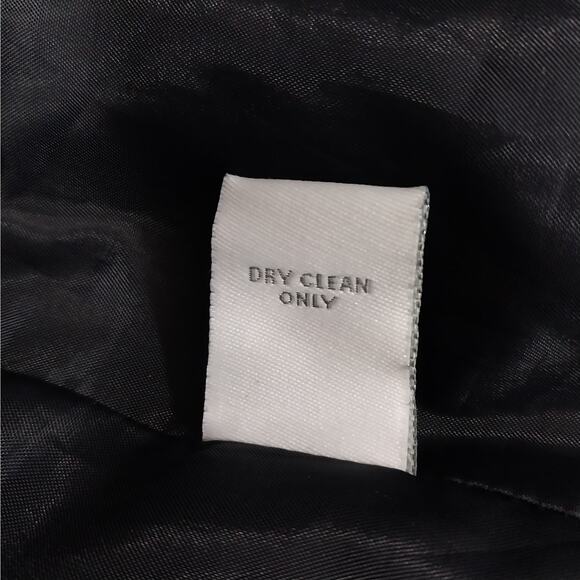 LARRY LEVINE/DRESSBARN! TAILORED BLACK LONG LGTH, DRAPEY & ELEGANT JACKET! SZ 14 - Picture 13 of 14